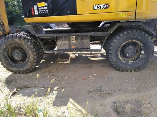 Used Cat M315 Wheeled Excavator for Sale 15 Ton Road Ready Machine