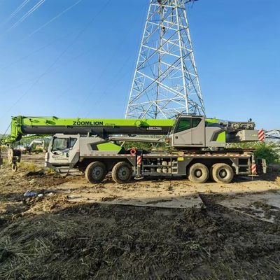 Used China Top Brand Zoomlion 55 Ton Hydraulic Mobile Truck Crane in Stock Durable Heavy Duty Construction Machinery