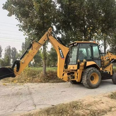 2022 Second-Hand Sany Bhl 95 Wheeled Excavator Loader 9 Ton Backhoe Loader