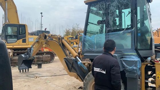 Used Lingong Lgb680 Wheel Backhoe Loader Sdlg 680 8ton Excavating Loader Secondhand Mini Backhoe Loader for Sale