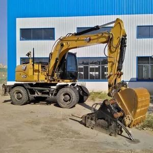 Professional Second-Hand Excavator Hyundai Original Hyundai 210W-9 Wheel Excavator 21tons Affordable