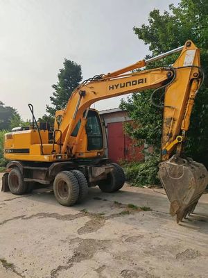 New Arrival Hyundair150W-7 Used Wheel Excavator Made in Korea Second-Hand Hyundai R150W-9 R150W-7 R170W R210W Discount Sale