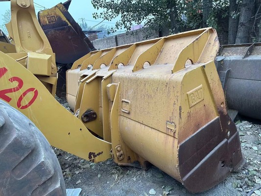 Second Hand Front Loader Real Caterpillar Cat966h Wheel Loader Payloader