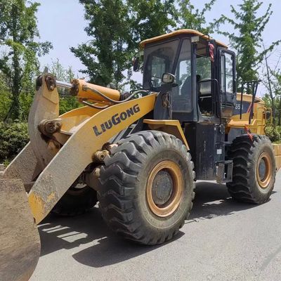 Original Paint Liugong Clg855n Used 4X4 Wheel Loader Front Tractor Loader for Sale Secondhand Diesel Loader