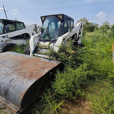 Bobcats300 185 300 USA Mini Skid Steer Loader with Closed Sweeper in Stock