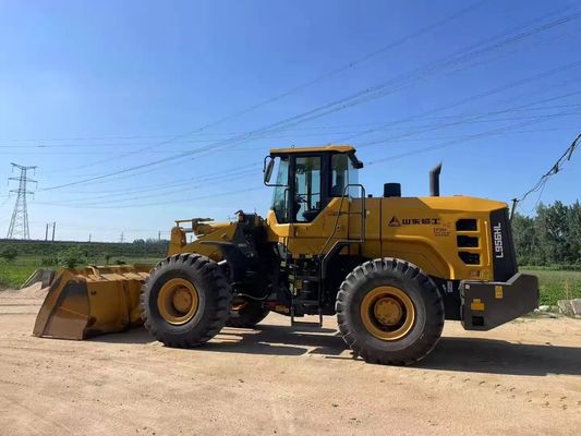 Used Sdlg956 Loader Hot Selling Large Capacity Engineering Construction Digging Force Payloader Loader with Low Fuel