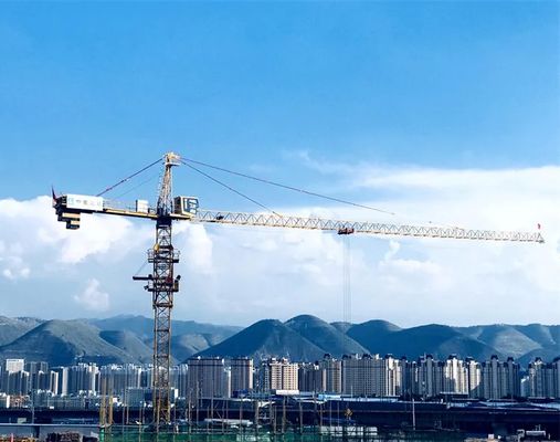 XCMG  Xga6515-8s 65m Boom Length 8t Used Stationary Hammer Head Tower Crane for Sale