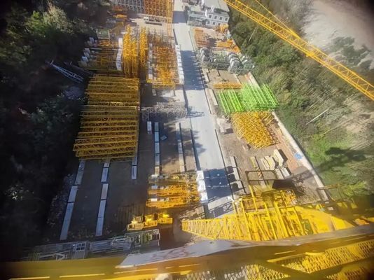 Used 1ton 3ton 5ton 6ton Zoomlion Sany XCMG Fast Erect Mini Mobile Tower Crane for Sale