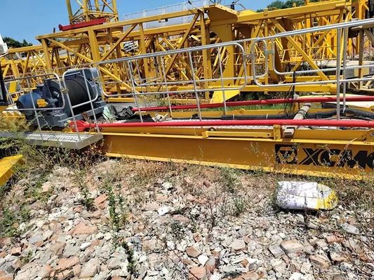 XCMG Used Tower Crane Small 6 Ton Self Erecting Flat Top Crane Topless Price