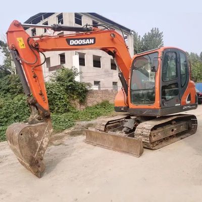 Cheap Second-Hand Doosan 75 Mini Excavator, Original Factory Excavator, Suitable for Garden Construction, Road Construction