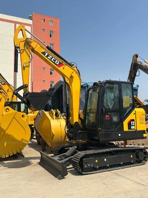 Free Shipping Brand New Tzco Tz60 Mini Excavator 6ton High Quality Crawler Hydraulic Digger Engine Motor Machinery From China