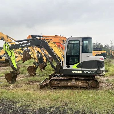 Zoomlion Ze 60 Digger Crawler High-Efficiency Excavator Mini Zoomlion Excavator for Sale Mini Digger
