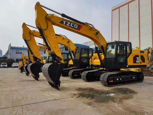 Used Good Condition Mini Small Excavator Tzco 210 with High Quality Digger Crawler Excavator for Sale