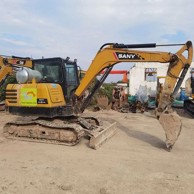 Cheap Used Sany Sy55c 55c 60c Excavator 5 Ton Second Hand Mini Sized Hydraulic Crawler Backhoe Digger Sy55u Sy55