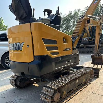 Popular Chinese Brand Sany Sy16c Excavator Used 1.6 Tons 95% New Original with EPA CE Sany 16 Mini Excavator Farm Household Small Excavator