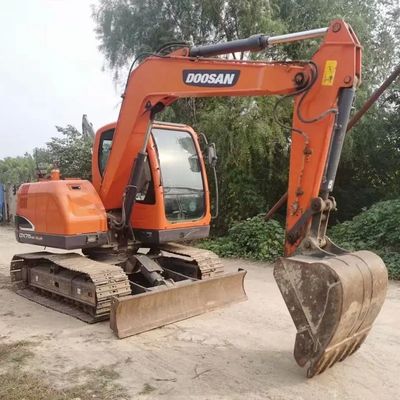 Produced in 2019 7ton 7.5ton Korean Used Doosan Dx75LC-9c Excavator Secondhand Doosan Dx75LC Mini Hydraulic Digger Low Price Low Hour for Sale
