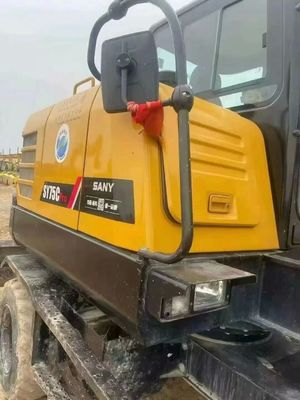 Used Second Hand Sanyy Sy65W 0.25m3 6 Ton Mini Wheel Excavator in Good Quality