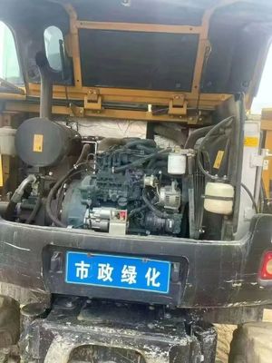 Used Second Hand Sanyy Sy65W 0.25m3 6 Ton Mini Wheel Excavator in Good Quality