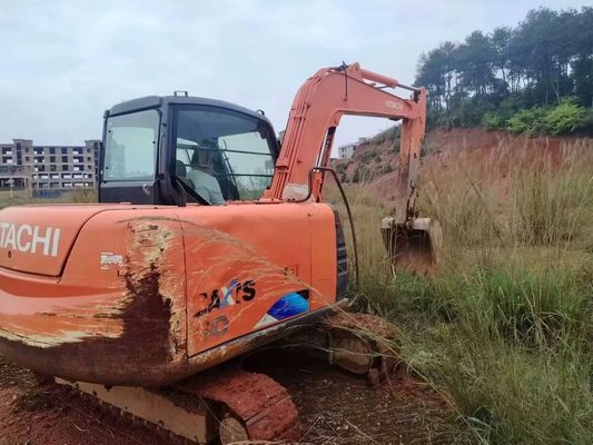 Used Hitachi Zx60 Mini Japanese Crawler Moving Excavator