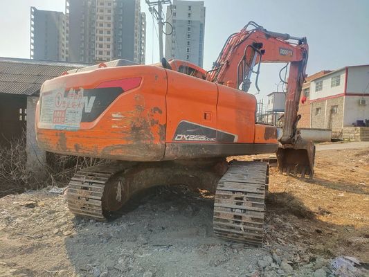 Less Hour Cheap Used 21ton Doosan Crawler Excavator Machine Second Hand Imported Dx215 220 225 Excavator for Sale