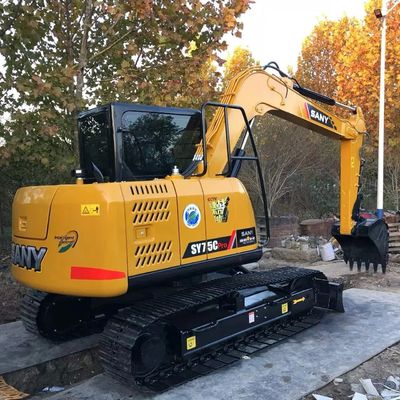 Used Sany 75 75c 75PRO Excavator Second Hand Sany Sy75 55 60 Small Tracked Crawler Excavator Earth Moving Digger Sany75 on Trade