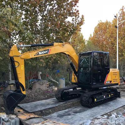 Used Sany 75 75c 75PRO Excavator Second Hand Sany Sy75 55 60 Small Tracked Crawler Excavator Earth Moving Digger Sany75 on Trade
