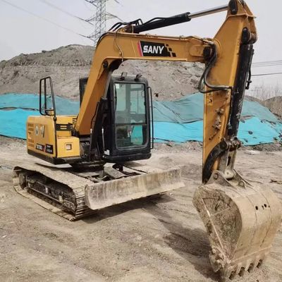 Mini Excavators for Sale at Low Prices, Used Original Sany 75c Excavators, Used Small Excavators in China
