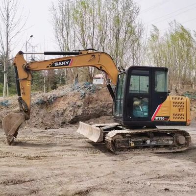 Mini Excavators for Sale at Low Prices, Used Original Sany 75c Excavators, Used Small Excavators in China