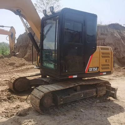 Mini Excavators for Sale at Low Prices, Used Original Sany 75c Excavators, Used Small Excavators in China