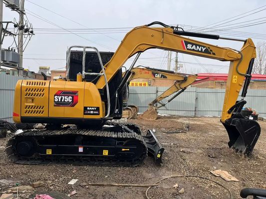Hot Sell China Second Hand Sany Sy 75 Used Mini Excavator Sy75 Sy60 Sy55 Excavator for Sale