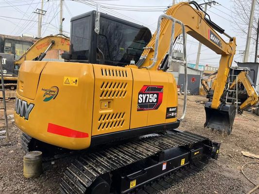 Hot Sell China Second Hand Sany Sy 75 Used Mini Excavator Sy75 Sy60 Sy55 Excavator for Sale