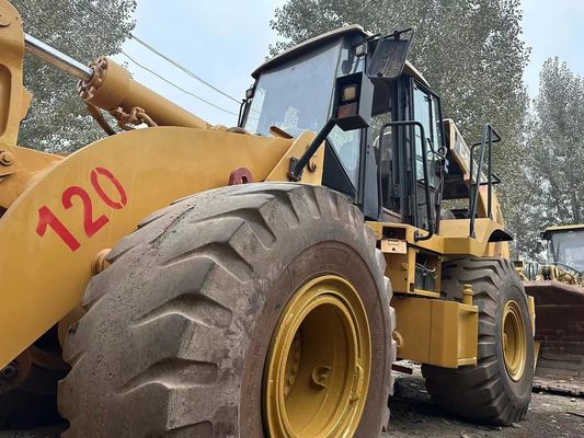 Second Hand Front Loader Real Caterpillar Cat966h Wheel Loader Payloader
