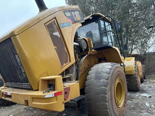 Second Hand Front Loader Real  Cat966h Wheel Loader Payloader