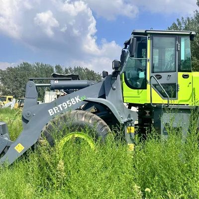 Factory Price 6 Ton Electric Loader Battery Electric Wheel Loader with Optional Attachments