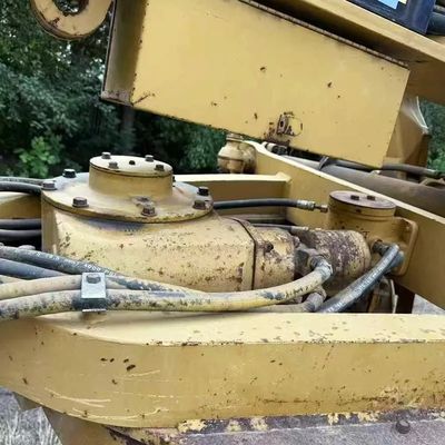 Used Caterpillar 160h Motor Grader Machine Japan Made Front Loader with Skid Steer Drive