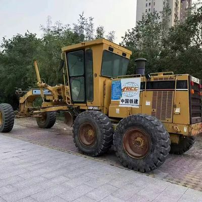 Used  160h Motor Grader Machine Japan Made Front Loader with Skid Steer Drive