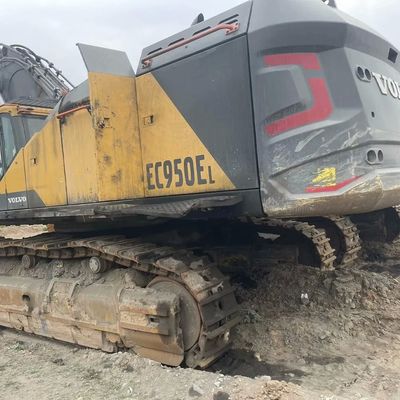Second Hand Volvo 950 Crawler Excavator Engine 95t Cat 950h 950f Wheel Loader