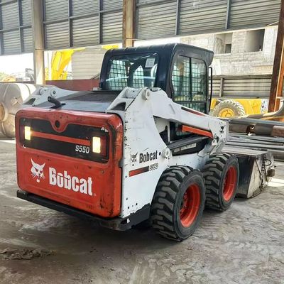 Produced in 2016 Used Bobcat S550 Skid Steer Loader in Good Condition for Cheap Sale Mini Loader