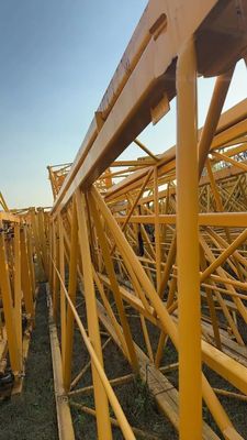 100 Meters Max Lifting Zoomlion 6013-6A Manipulator Tower Crane Low Maintenance Costs