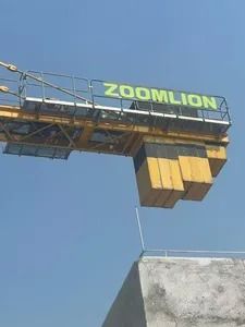 Infrastructure Projects Lifting Equipment Zoomlion 5610-6 Tower Crane for Industrial Plant Construction