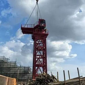 Infrastructure Projects Lifting Equipment Zoomlion 5610-6 Tower Crane for Industrial Plant Construction