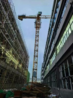 Used Zoomlion 6012 Tower Crane Reliable Lifting Power for Large-Scale Projects