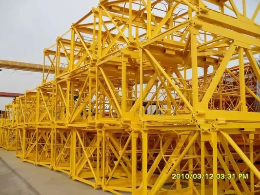 Hot Sale The Second Used Zoomlion Construction Building Equipment Tower Crane Qtz100 6013 8 Ton with CE
