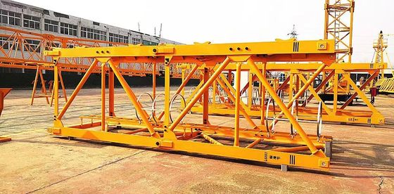 The Used Qtz 100 6013 6t Independent Height 45m Tower Crane Zoomlion
