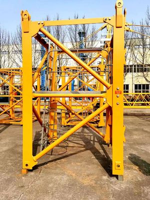 The Used Qtz 100 6013 6t Independent Height 45m Tower Crane Zoomlion
