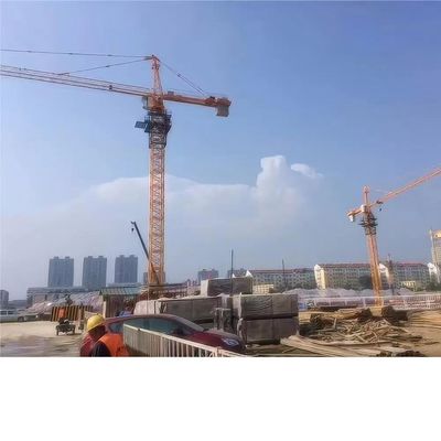 The Used Construction Building Qtz80 6 Ton 5013 Tower Crane Zoomlion