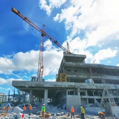 Hot Sell Zoomlion The Second Used Construction Building Tower Crane Qtz100 6013 8t