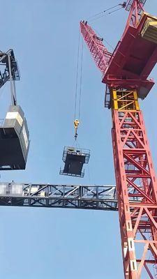 The Used Factory Price Qtp Series 80 5610 6t China Cheap Price Static Tower Crane Zoomlion