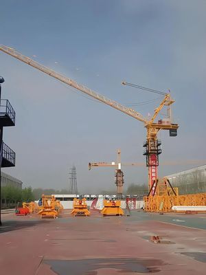 The Used Factory Price Qtp Series 80 5610 6t China Cheap Price Static Tower Crane Zoomlion