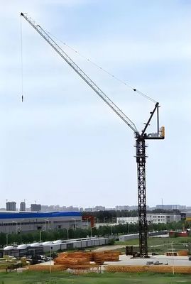 The Second Used 5610 6t China Factory Qtp Series 80 China Cheap Price Static Tower Crane Zoomlion